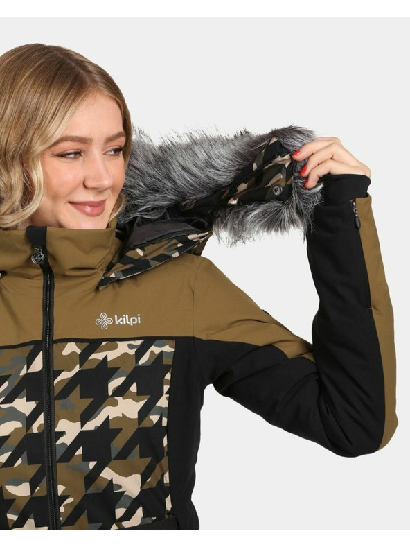 Kilpi Női sí kabát Kilpi CLAIR-W Khaki