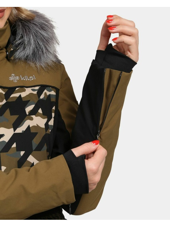 Kilpi Női sí kabát Kilpi CLAIR-W Khaki