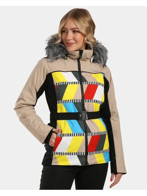 Kilpi Kilpi CLAIR-W Női sízubbony Bézs