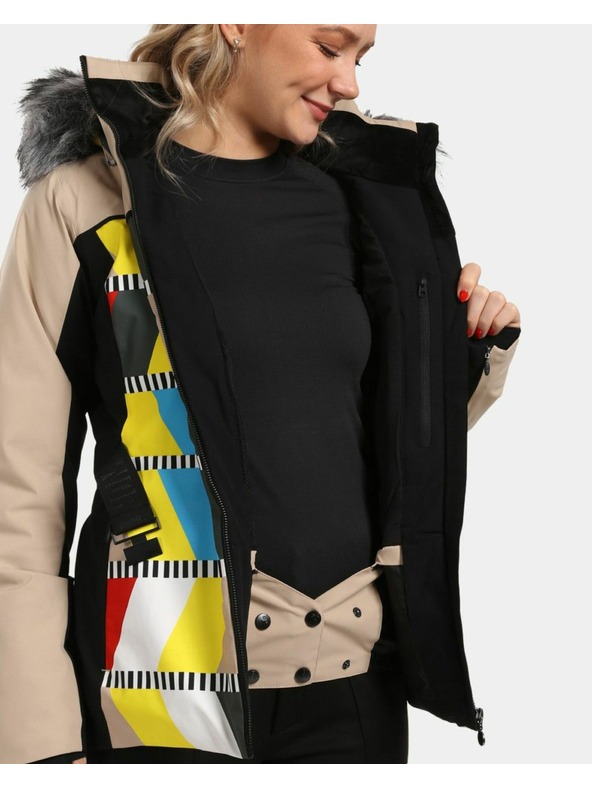 Kilpi Kilpi CLAIR-W Női sízubbony Bézs