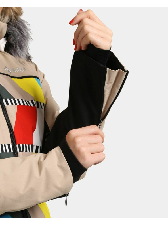 Kilpi Kilpi CLAIR-W Női sízubbony Bézs