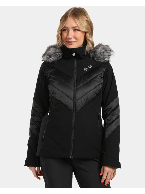 Kilpi Női sí kabát Kilpi LIN-W Fekete