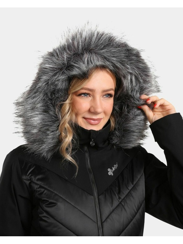 Kilpi Női sí kabát Kilpi LIN-W Fekete