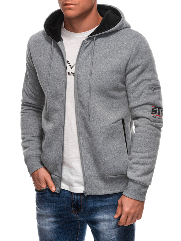 Edoti Férfi kapucnis pulóver 1701B Edoti