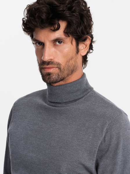Ombre Clothing Férfi kötött garbó Ombre ruházat