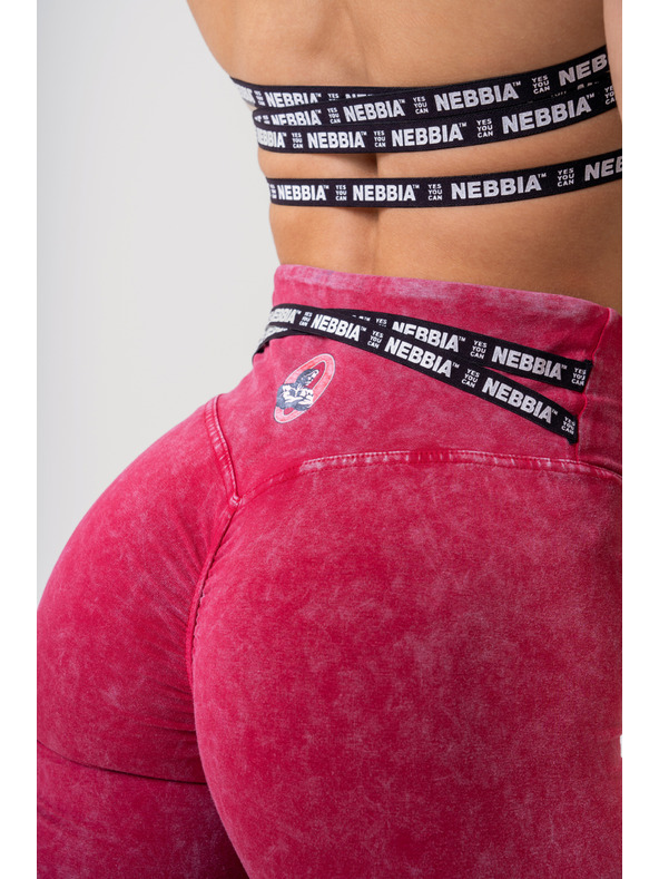 Nebbia Mosott leggings magas derék LEGACY 777 XS XS,piros