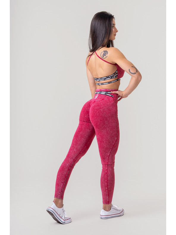 Nebbia Mosott leggings magas derék LEGACY 777 XS XS,piros