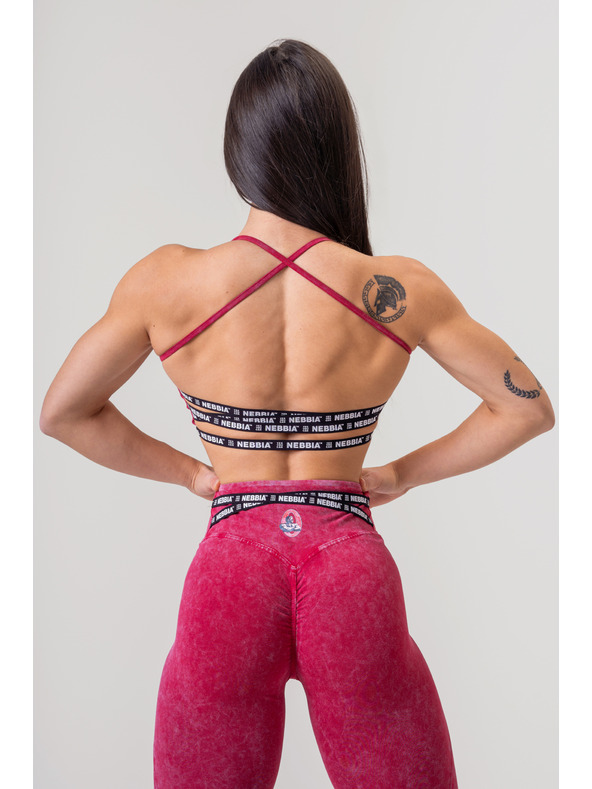 Nebbia Mosott leggings magas derék LEGACY 777 XS XS,piros