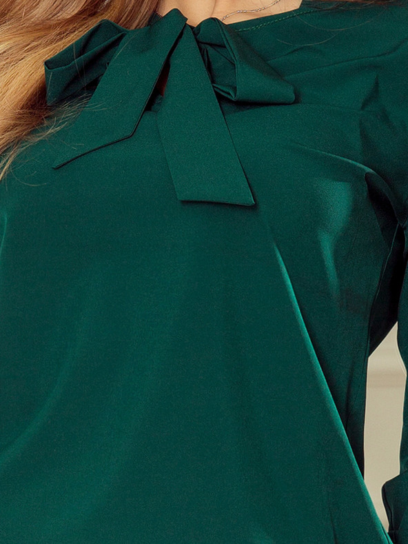 numoco Zöld női blúz Numoco szövéssel