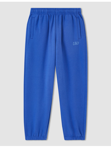 GAP Gyerek fleece sportnadrág logóval army GAP