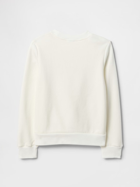 GAP Gyerek pulóver logóval és fleece béléssel GAP