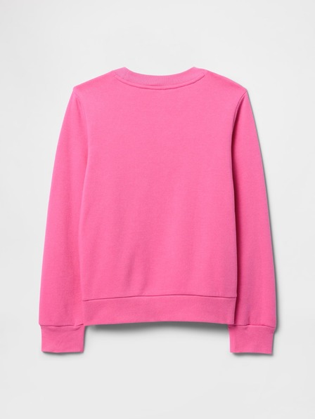 GAP Gyerek pulóver logóval és fleece béléssel GAP