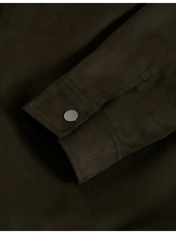 Marks & Spencer Művelúr ing Marks & Spencer barna