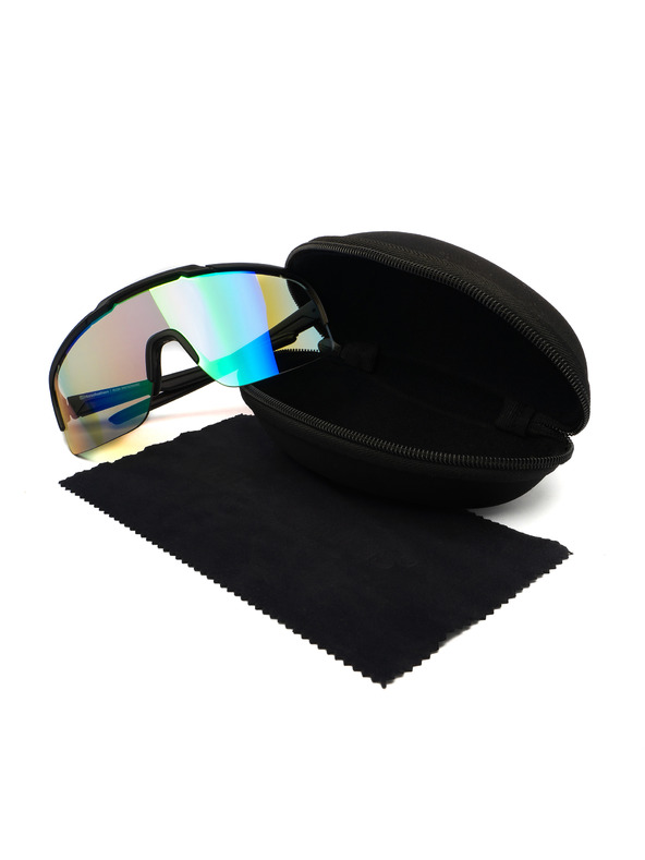 Horsefeathers Recoil fotokróm napszemüveg - matt fekete/tükörzöld HORSEFEATHERS