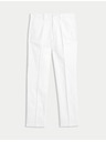 Marks & Spencer Len keverék chino nadrág, normál szabás Marks & Spencer fehér