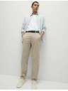 Marks & Spencer Rugalmas chino nadrág normál szabással Marks & Spencer bézs