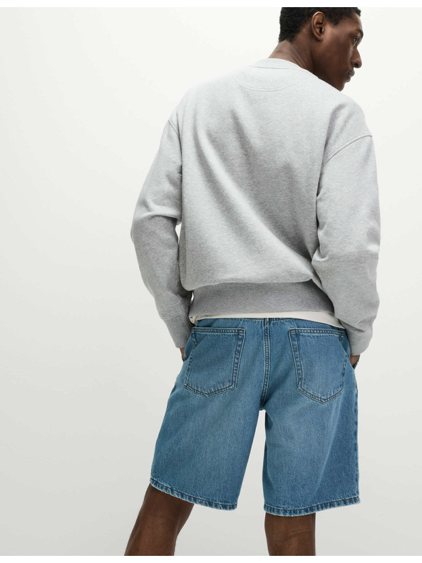 Marks & Spencer Könnyű farmer rövidnadrág egyenes szabással Marks & Spencer kék