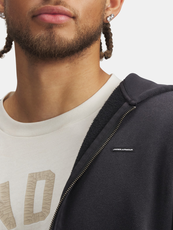 Under Armour Férfi felső Under Armour Icon HWT Fleece Wash FZ