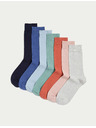 Marks & Spencer 7 páras Cool & Fresh™ zokni magas pamuttartalommal, Marks & Spencer többszínű