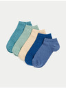 Marks & Spencer 5 páras Trainer Liners™ zokni Cool & Fresh™ technológiával