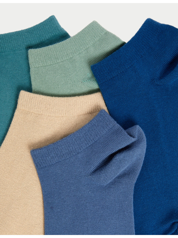 Marks & Spencer 5 páras Trainer Liners™ zokni Cool & Fresh™ technológiával