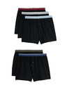Marks & Spencer 5 darabos jersey anyagú tiszta pamut boxer alsónadrág Cool & Fresh™ technológiával, Marks & Spencer fekete