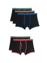 Marks & Spencer 5 darabos boxer alsónadrág magas pamuttartalommal és Cool & Fresh™ technológiával, Marks & Spencer fekete
