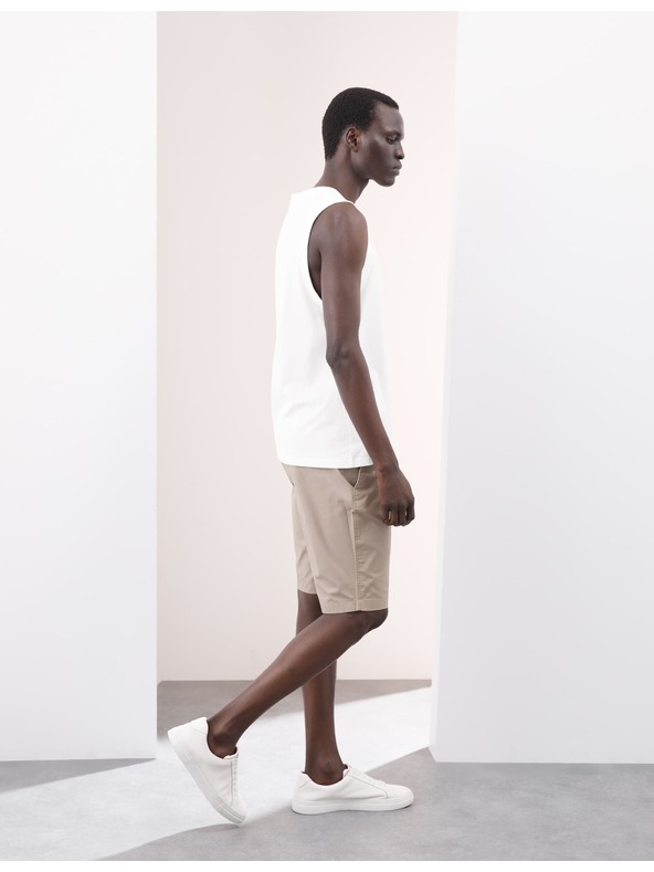 Marks & Spencer 100% Supima® pamut nyakú trikó Marks & Spencer fehér