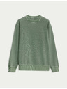 Marks & Spencer Festett, 100% pamut pulóver Marks & Spencer zöld