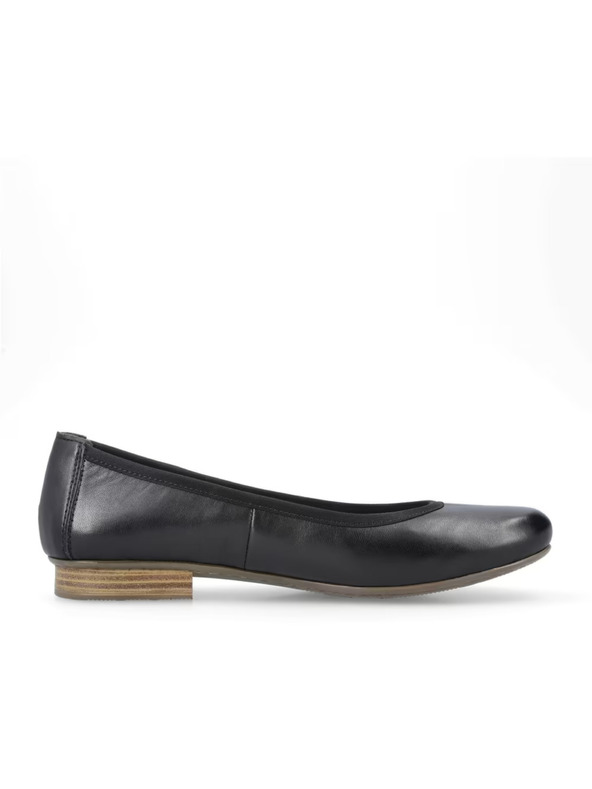 Rieker Black leather ballet flats Rieker