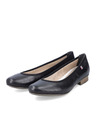 Rieker Black leather ballet flats Rieker