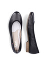 Rieker Black leather ballet flats Rieker