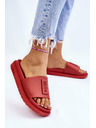 BIG STAR SHOES Női Big Star piros papucs