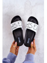 BIG STAR SHOES Női Big Star fekete-fehér papucs Női Big Star fekete-fehér papucs