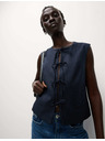 Marks & Spencer Linen vest with front tie Marks & Spencer