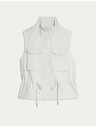 Marks & Spencer Functional vest with high cotton content Marks & Spencer beige