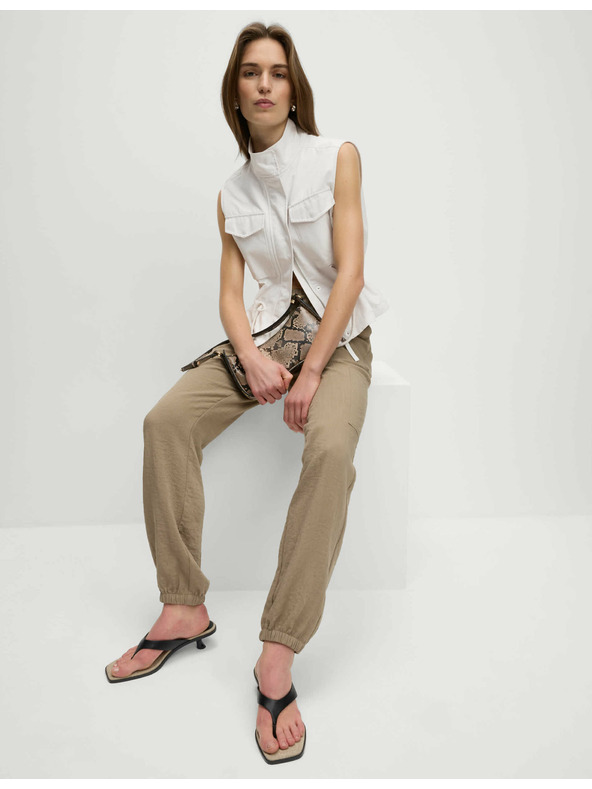 Marks & Spencer Functional vest with high cotton content Marks & Spencer beige