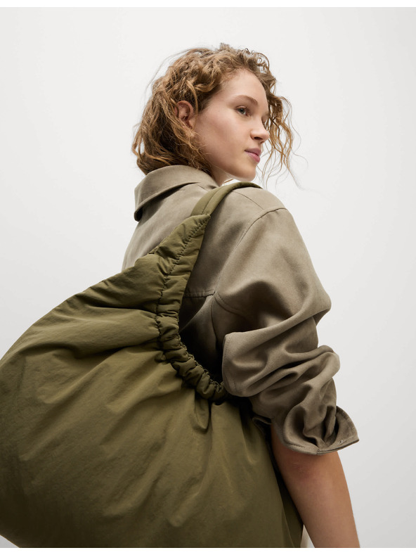 Marks & Spencer Suede relaxed Harrington jacket Marks & Spencer brown