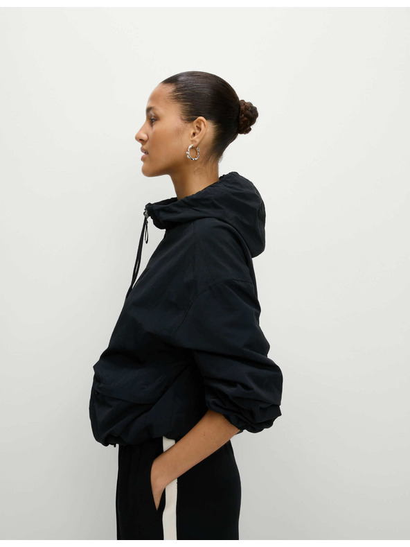 Marks & Spencer Lightweight hooded rain jacket Marks & Spencer black