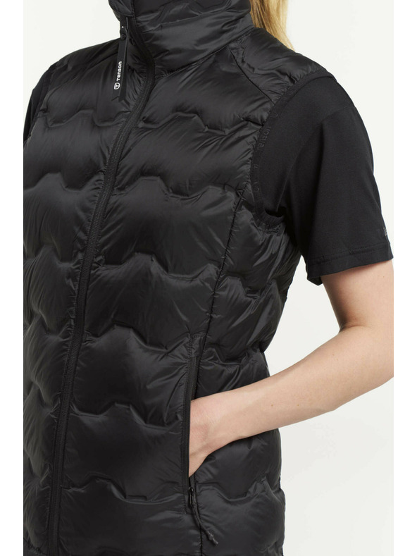 Tenson Női pihepárnás mellény TENSON fekete