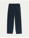 Marks & Spencer Chino boka nadrág egyenes szárral, magas pamuttartalommal Marks & Spencer sötétkék