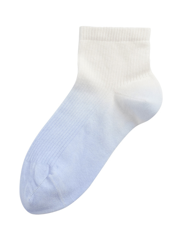 Marks & Spencer Ombré bokazokni magas pamuttartalommal Marks & Spencer kék