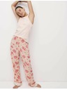 Marks & Spencer Marks & Spencer rózsaszín, mintás pizsama nadrág