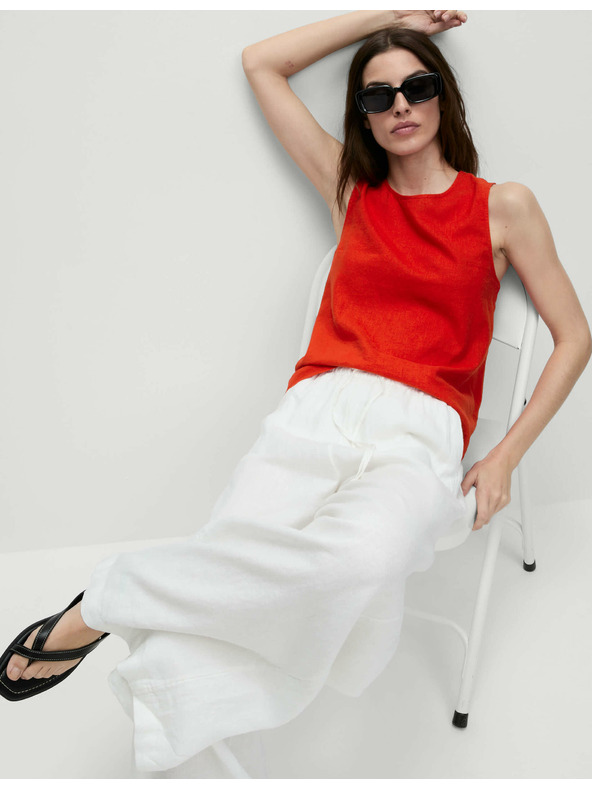 Marks & Spencer Hátul keresztezett ujjatlan felső magas lentartalommal Marks & Spencer