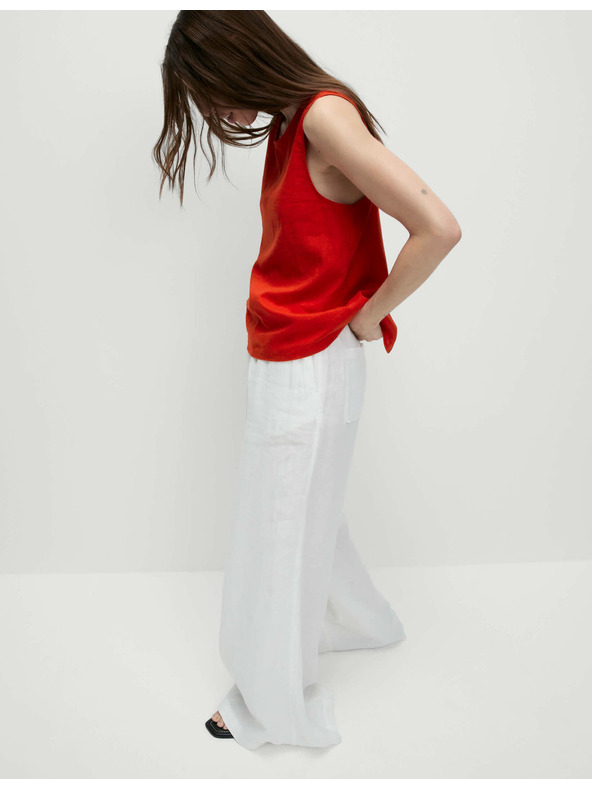 Marks & Spencer Hátul keresztezett ujjatlan felső magas lentartalommal Marks & Spencer