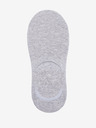 Ombre Clothing Három pár világosszürke férfi slip on zokni készlet az Ombre Clothing-tól