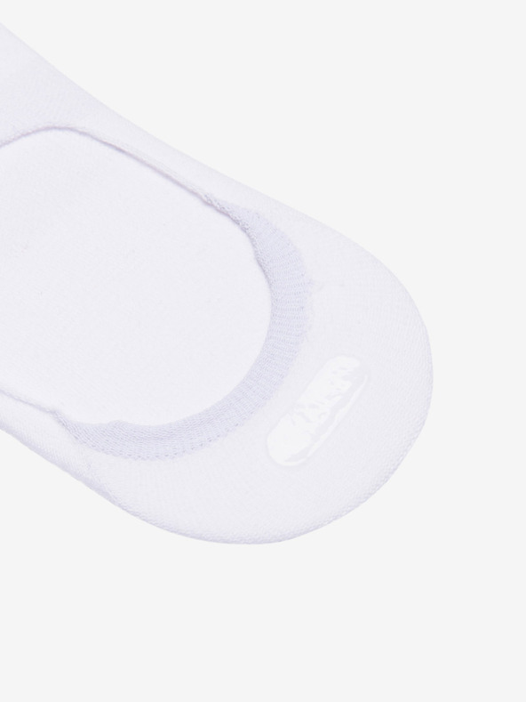 Ombre Clothing Három darabos készlet fehér férfi slip on zoknik Ombre Clothing