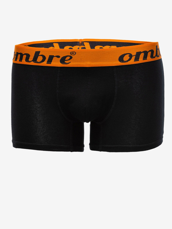 Ombre Clothing Fekete férfi boxeralsó - 7 csomag Ombre Clothing U157 Férfi boxeralsó - 7 csomag Ombre Clothing U157