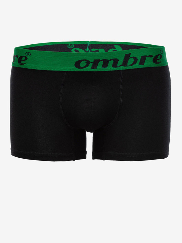 Ombre Clothing Fekete férfi boxeralsó - 7 csomag Ombre Clothing U157 Férfi boxeralsó - 7 csomag Ombre Clothing U157