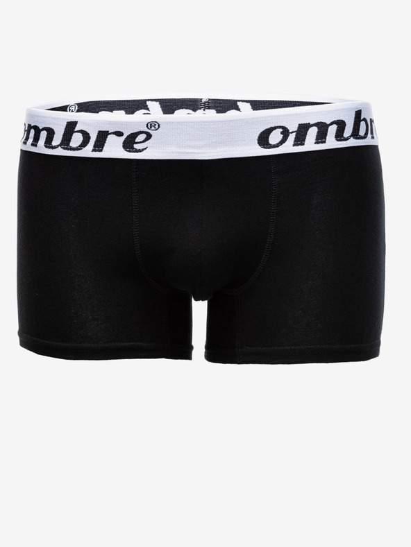 Ombre Clothing Fekete férfi boxeralsó - 7 csomag Ombre Clothing U157 Férfi boxeralsó - 7 csomag Ombre Clothing U157